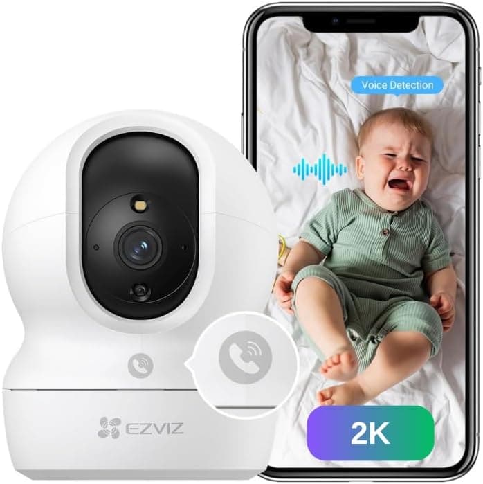 EZVIZ H6C 3MP Pro Wi-Fi Pan & Tilt Indoor Security Camera image