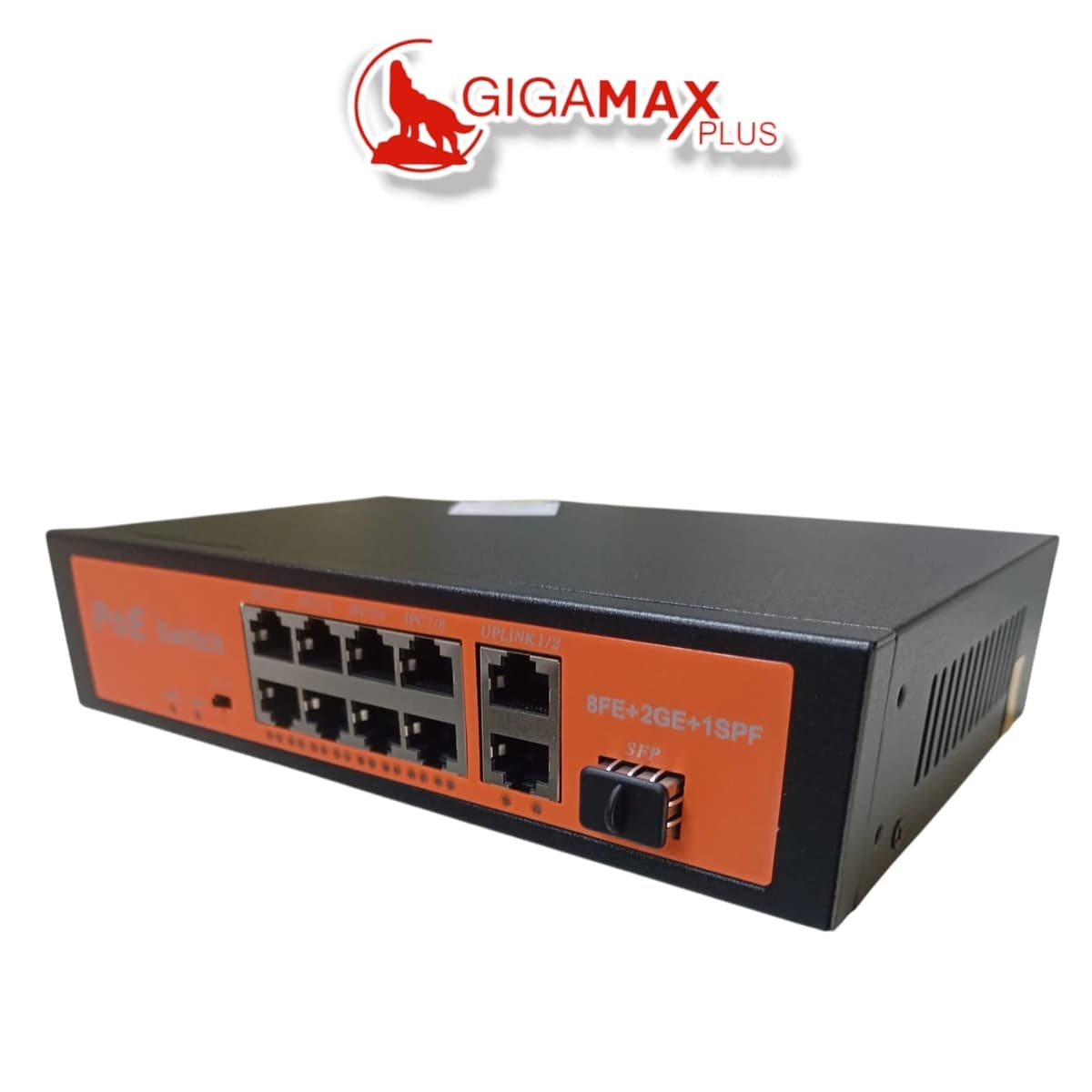 SWITCH 8PORT (POE)  8+2 10/100 image