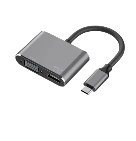 TYPE-C TO 4K HD + VGA